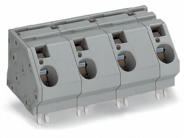 Borne pour ci  16mm² pas 20mm 3 pôles, gris