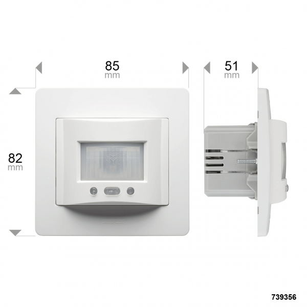 Appareillage encastré monobloc