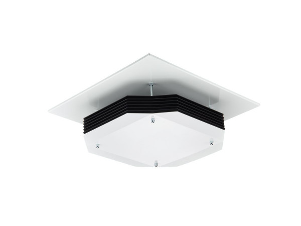 Uv-c upper air surface-mounted