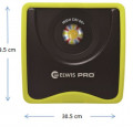 Projecteur LED Elwis - 5m - 60W - 3800lm - 5000K - IP54 - IK09 - Noir et jaune