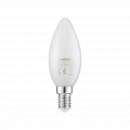 Ampoule c35 filament verre blanc e14 2w 6500k 250lm