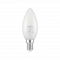 Ampoule c35 filament verre blanc e14 4w 2700k 470lm