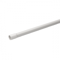 Mureva tube - conduit rigide tulipé pvc gris - ø20mm/3m - au mètre linéaire