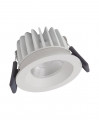 Ldv spot led fixe 8w/4000k 670lm blanc dim ip44 ledvance