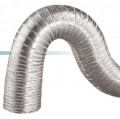 Gaine VMC semi rigide Eoliance en aluminium D150mm longueur 1,5m