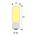 Lampe Miniature à Incandescence 15 W T16MM ABI - 260 V