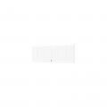 Radiateur chaleur douce connecté kenya 4 plinthe 0750w blanc