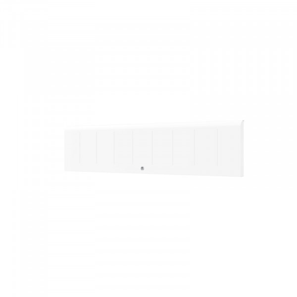 Radiateur chaleur douce connecté kenya 4 plinthe 1500w blanc