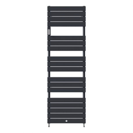 Radiateur Sèche-Serviettes à Eau Chaude Noir Carbone 960 W Riviera 2 Thermor