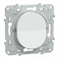 Ovalis - bouton poussoir à fermeture - 10a    blanc