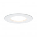 Kit de 3 Spots Ronds Blanc Encastrés LED 6,8 W Coin Slim Paulmann – IP23 – Orientable