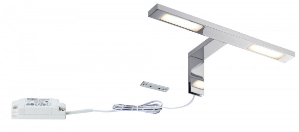 Profil IP65 Paulmann (max 35 W) acier brossé