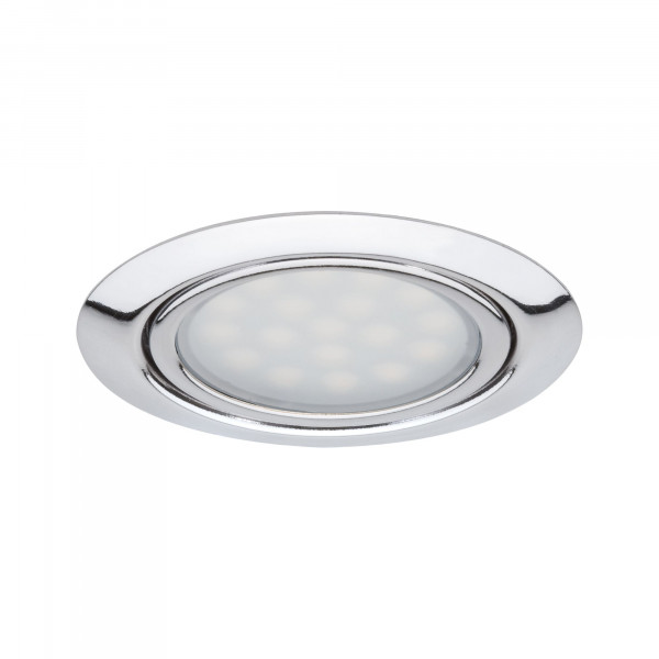 Kit Spots encastrés Paulmann pour meuble Micro Line LED Acier Brossé (Kit de 3)