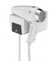 Sèche-cheveux clipper ii blanc + support frontal