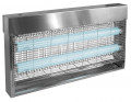 Désinsectiseur 40W JVD Inox standard TAE avec 2 tubes anti-éclats de 20W