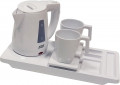 Plateau maestro 1 tasse 200ml/1 soucoupe blanche