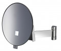 Miroir eclips rond lumineux bras plat