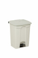 Container 45l blanc couvercle blanc