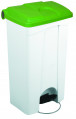 Container 90l blanc couvercle vert