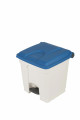 Container 30l blanc couvercle bleu