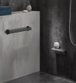 Metis gamme pmr siège de douche gris anthracite