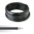 Câble 19PATC coaxial extérieur gaine noir couronne de 100m 