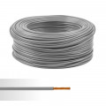 Fil électrique souple HO5V-K 0,75mm² gris couronne de 100m 