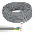 Cable HO5VV-F 3G0,75mm2 gris C50m (prix au m)