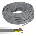 Cable HO5VV-F 4G1,5mm2 gris C50m (prix au m)