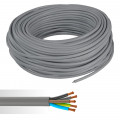 Câble Souple HO5VV-F 5G2,5 mm² – Gris – Couronne de 50 m (prix au m)