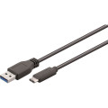 Cord type c->usb3 type a 1 m