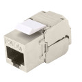 Embase RJ45 Keystone catégorie 6A FTP Autodénudante PRO Uniformatic