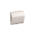 Plastron rj45 double incline