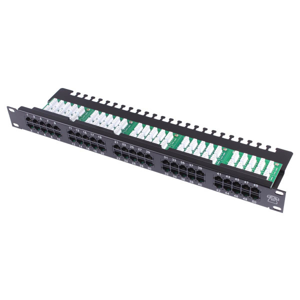 Panneau teleph 1u 50 ports