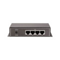 Switch poe desktop 4 ports gigabit 65w + 1port uplink