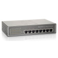 Switch desktop 8 ports 10/100/1000 full poe 61w