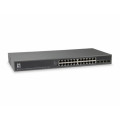 Switch poe manageable l3 24 ports gigabit +4 sfp 10gb 185w