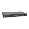 Switch rackable 24 ports 10/100/1000 gigabits + 4 sfp manageable l2