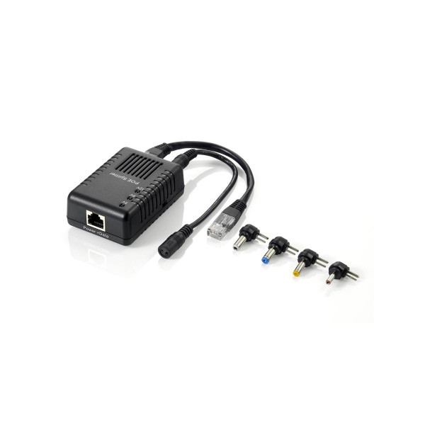 Splitter poe 10/100 ieee 802.3af 5-9-12v pos-1002