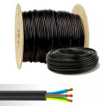 Cable HO7RN-F 3G10mm2 noir (Prix au m)