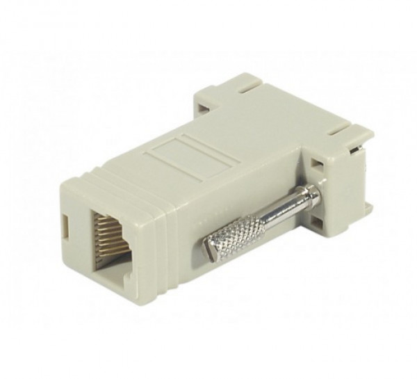 Adapt. modulaires db9 f - rj45