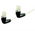 Cord rj45 coude haut-haut 0,5m