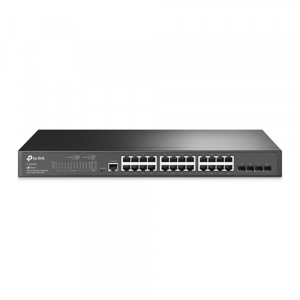 Switch rackable 24 ports gigabit +4sfp - manageable l2 tl-sg3428