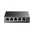 Switch poe special videosurveillance 5 port 10/100 dont 4 poe 15,6w tl-sf1005lp