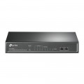 Switch poe special videosurveillance 8 port 10/100 dont 4 poe 15,6w tl-sf1008lp