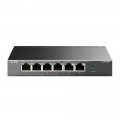 Switch poe special videosurveillance 6 port 10/100 dont 4 poe+ 30w tl-sf1006p