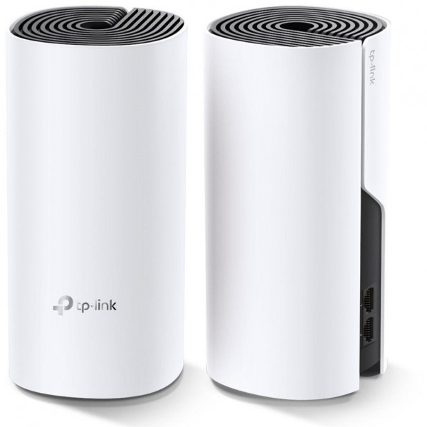 Pack de 2 points d'acces wifi deco m4 wifi mesh 1,2 gbps + 2 rj45 gigabit