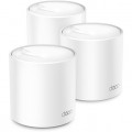 Pack de 3 points d'acces wifi deco x50 wifi mesh 2,4 gbps + 2 rj45 gigabit