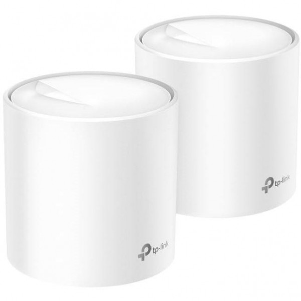 Pack de 2 points d'acces wifi deco x60 wifi mesh 3 gbps + 2 rj45 gigabit