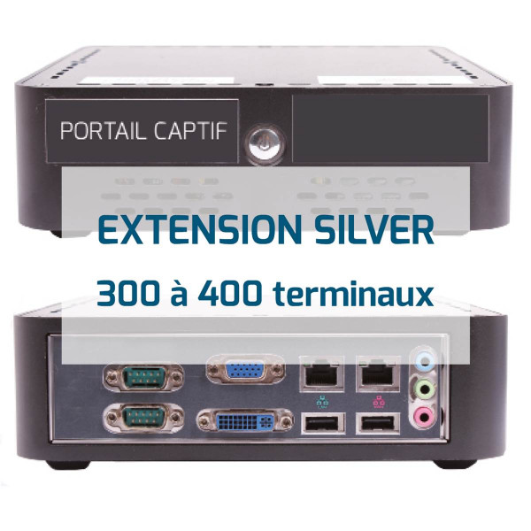 Ext 300-400 user pour silver